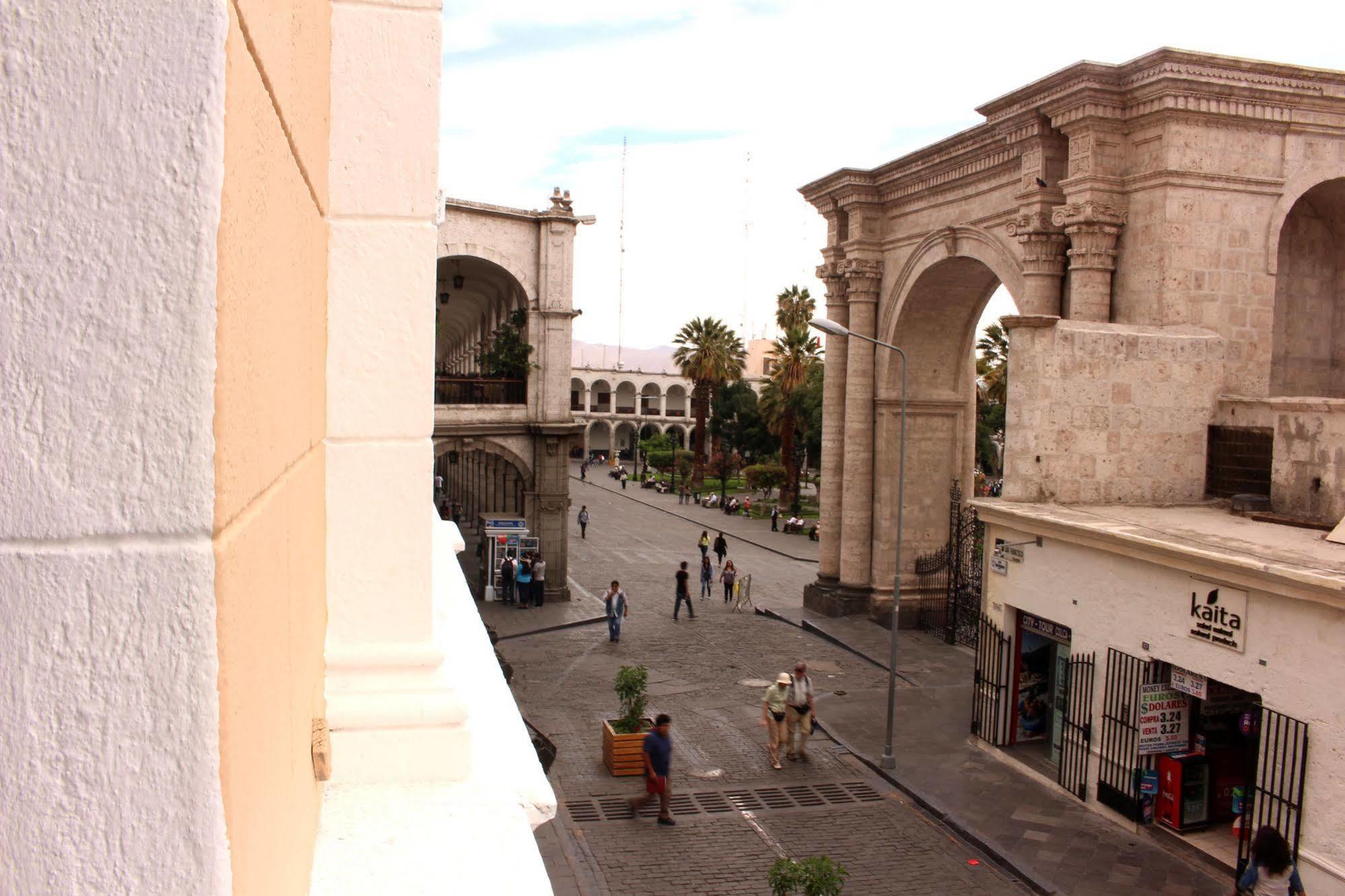 Catedral Hotel อาเรกิปา ภายนอก รูปภาพ